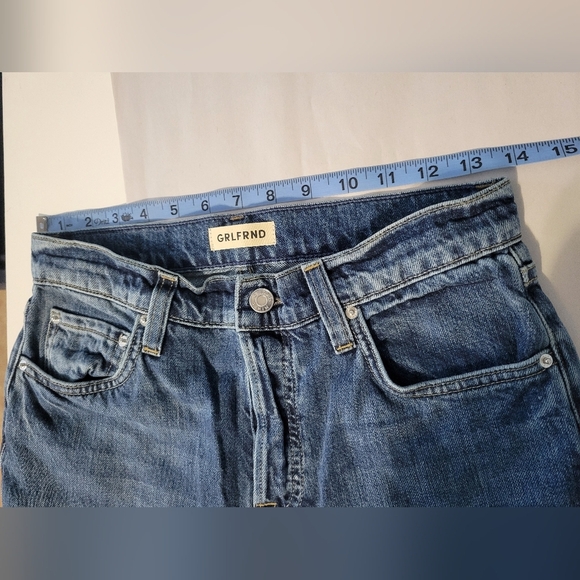 GRLFRND Bella Low Rise Boyfriend Jeans in Humboldt Size 24 - Picture 10 of 12